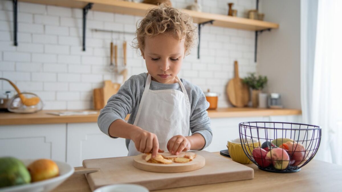 les enfants en cuisine : 10 règles pour garantir leur sécurité et leur autonomie